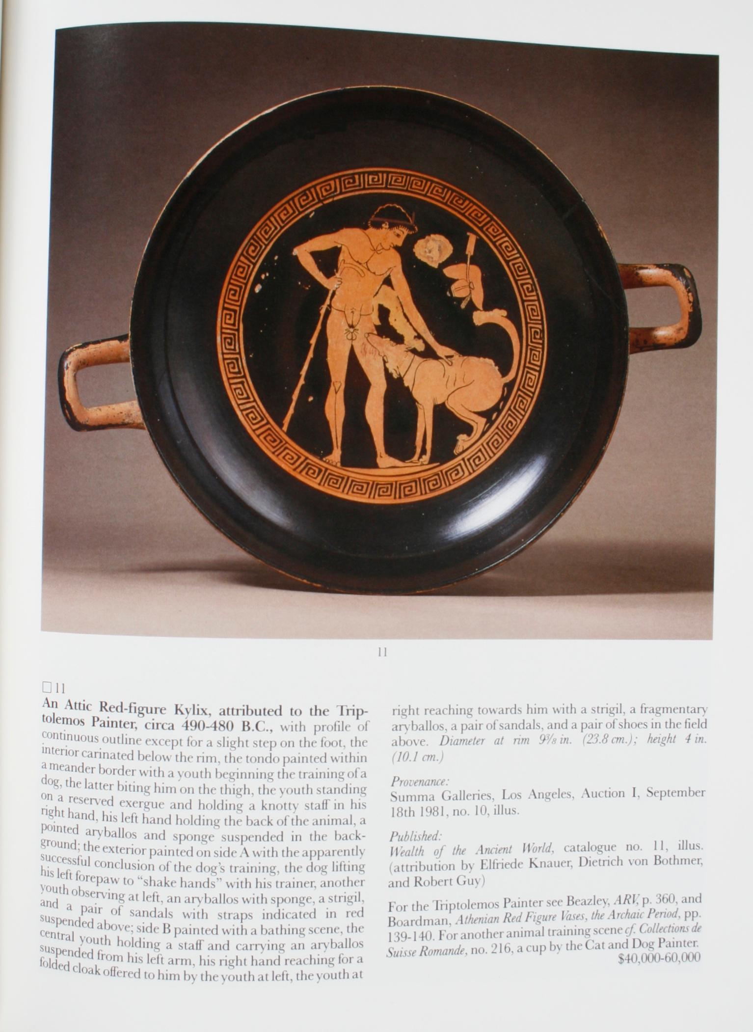 Sotheby's, Hunt Collection Highly Important Greek Vases Roman & Etruscan Bronzes For Sale 6