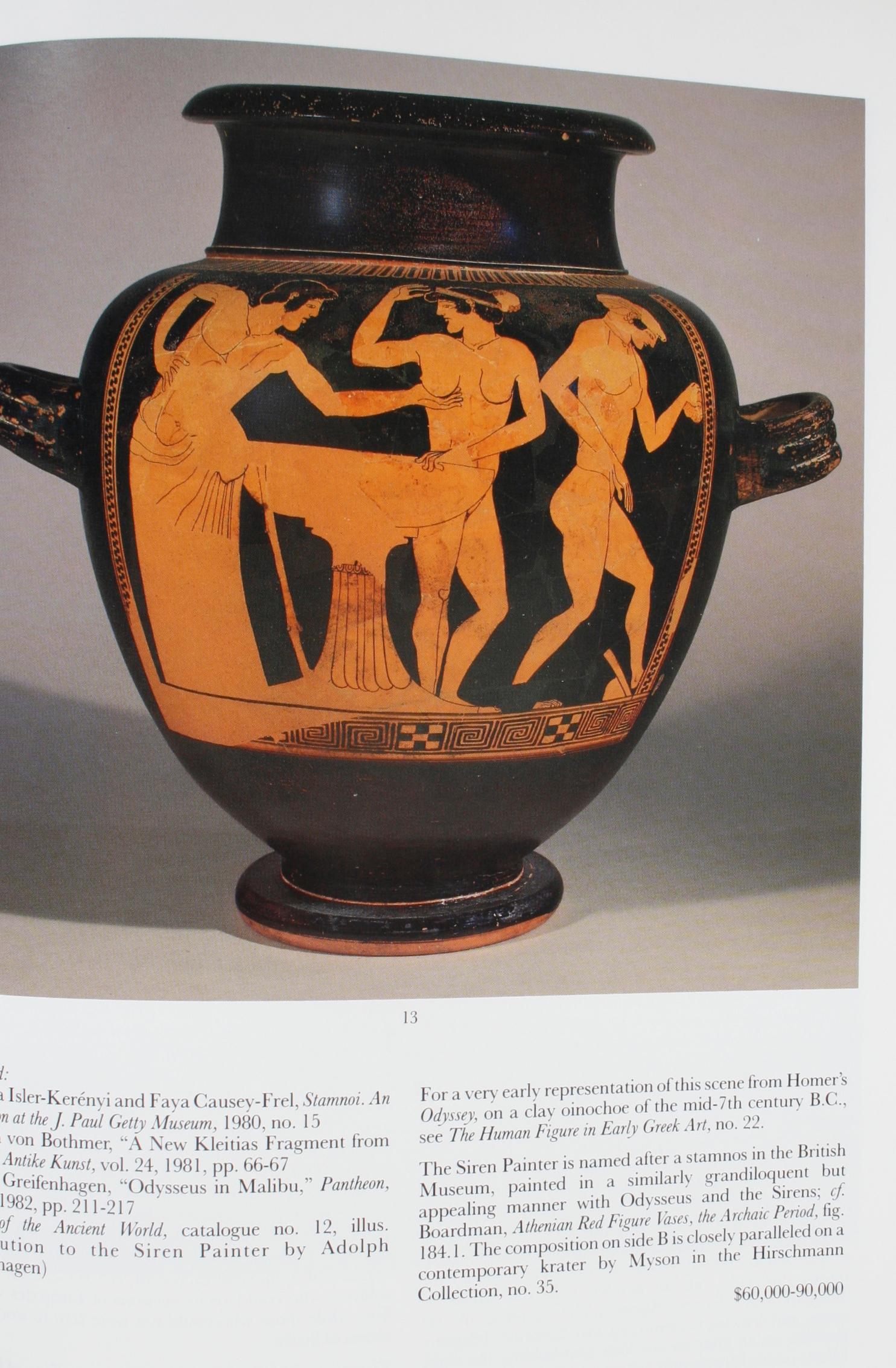 Sotheby's, Hunt Collection Highly Important Greek Vases Roman & Etruscan Bronzes For Sale 7
