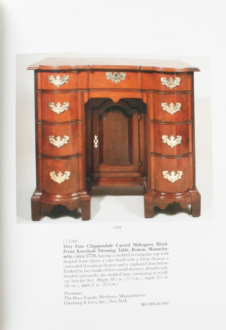 Sotheby's, Important American Furniture of Doris and Richard M
