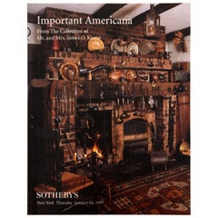 Vintage Sotheby's Important Americana-Collection of Mr & Mrs James O'Keene-Jan, 1997 1st