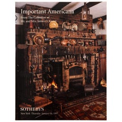 Sotheby's Important Americana-Collection of Mr & Mrs James O'Keene-Jan, 1997 1st