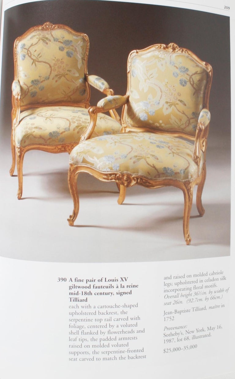 Paper Sotheby's, Important French and Continental Furniture, Estate Peter A. Paanakker For Sale