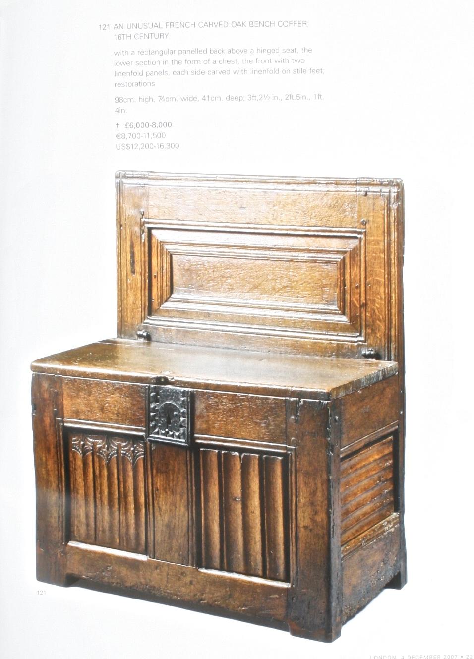 Important mobilier italien et continental de Sotheby's, Londres, 12/2007 en vente 6