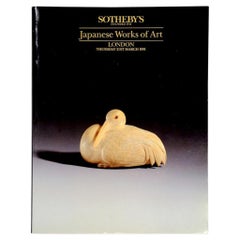 Sotheby's Japanese Works of Art, Thursday 21st March 1991, Auction Catalog