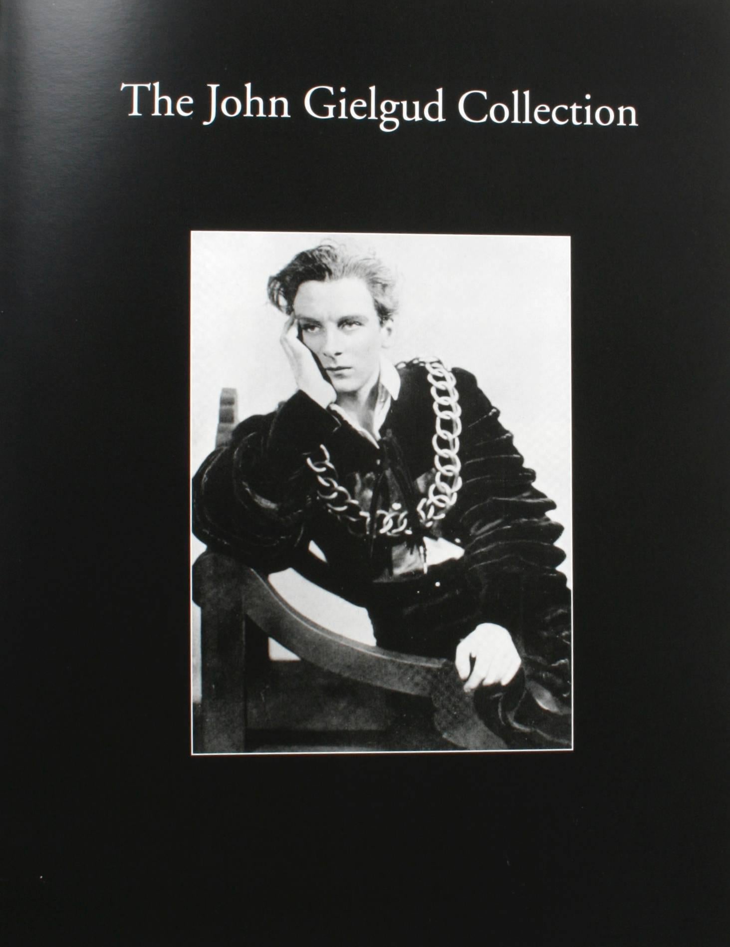 Anglais Sotheby's London ; The John Gielgud Collection, 2001 en vente