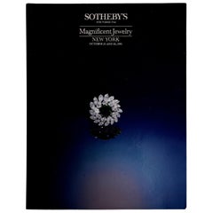 Retro Sotheby's NY Catalog Magnificent Jewels October 25th and 26th, 1989, Sale #5911