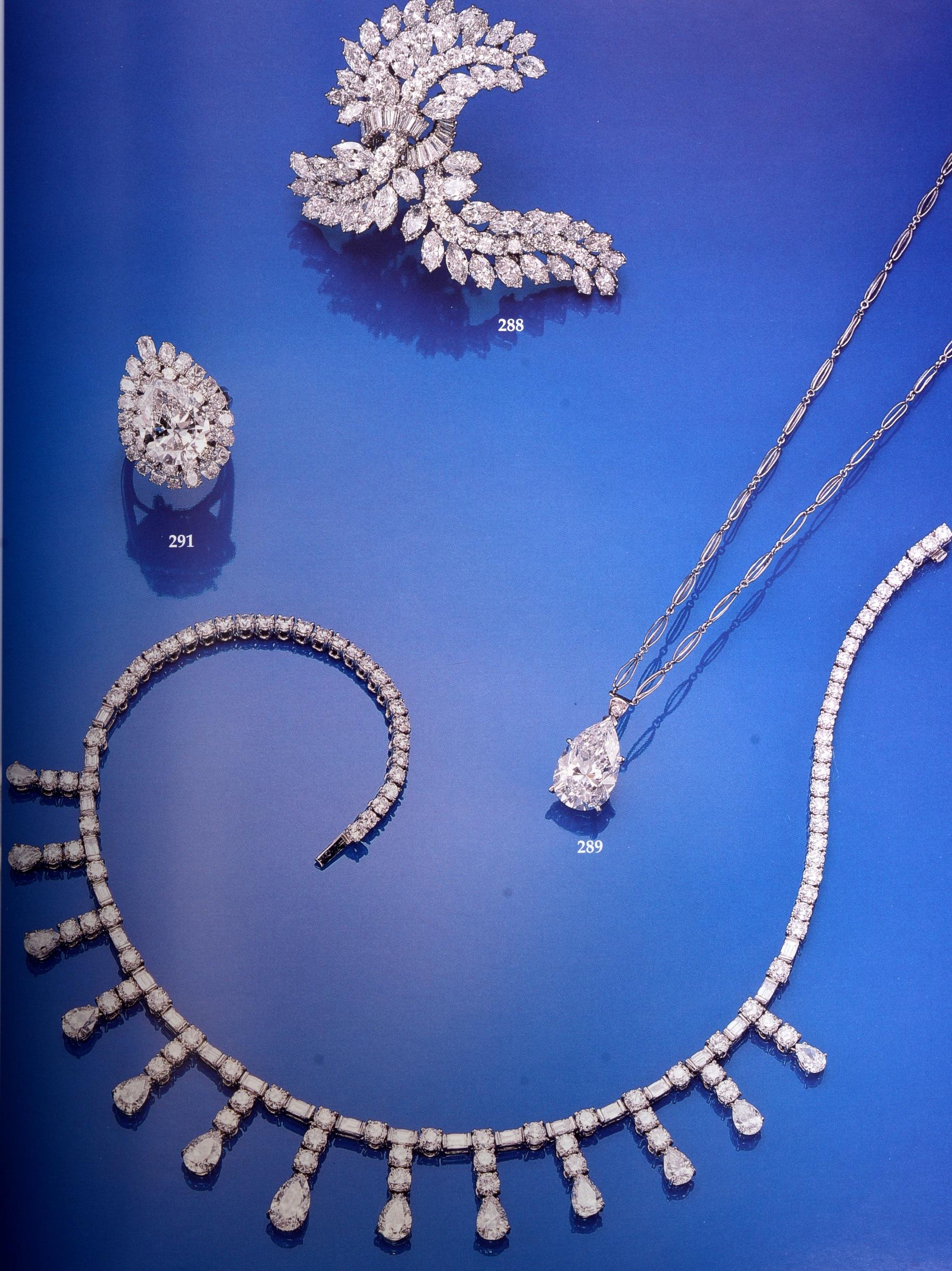 Papier Magnifique bijouterie Sotheby's NY, avril 1999, propriété Wanda Toscanini Horowitz en vente