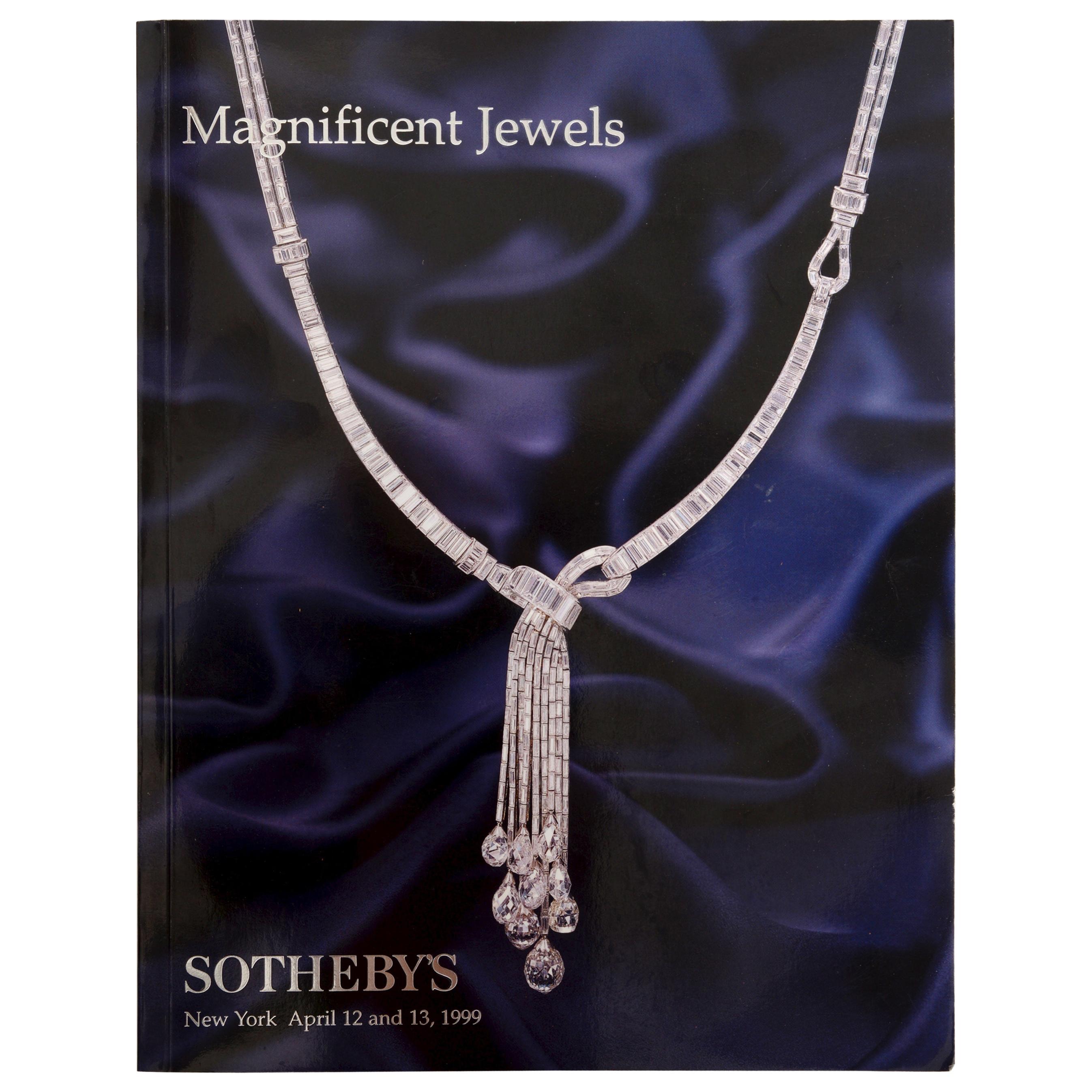  Sotheby's NY Magnificent Jewels April 1999, Property Wanda Toscanini Horowitz For Sale
