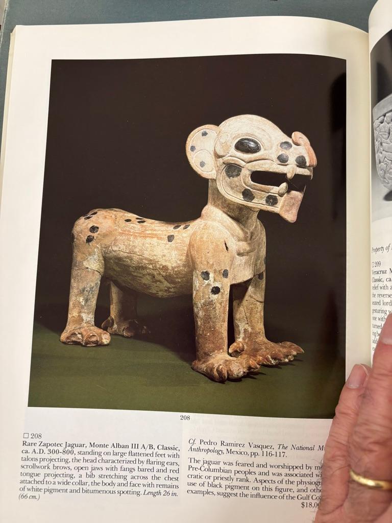 Catalogue d'art Pre-Columbian de Sotheby's New York, 19 novembre 1990 Vente 6102 en vente 8