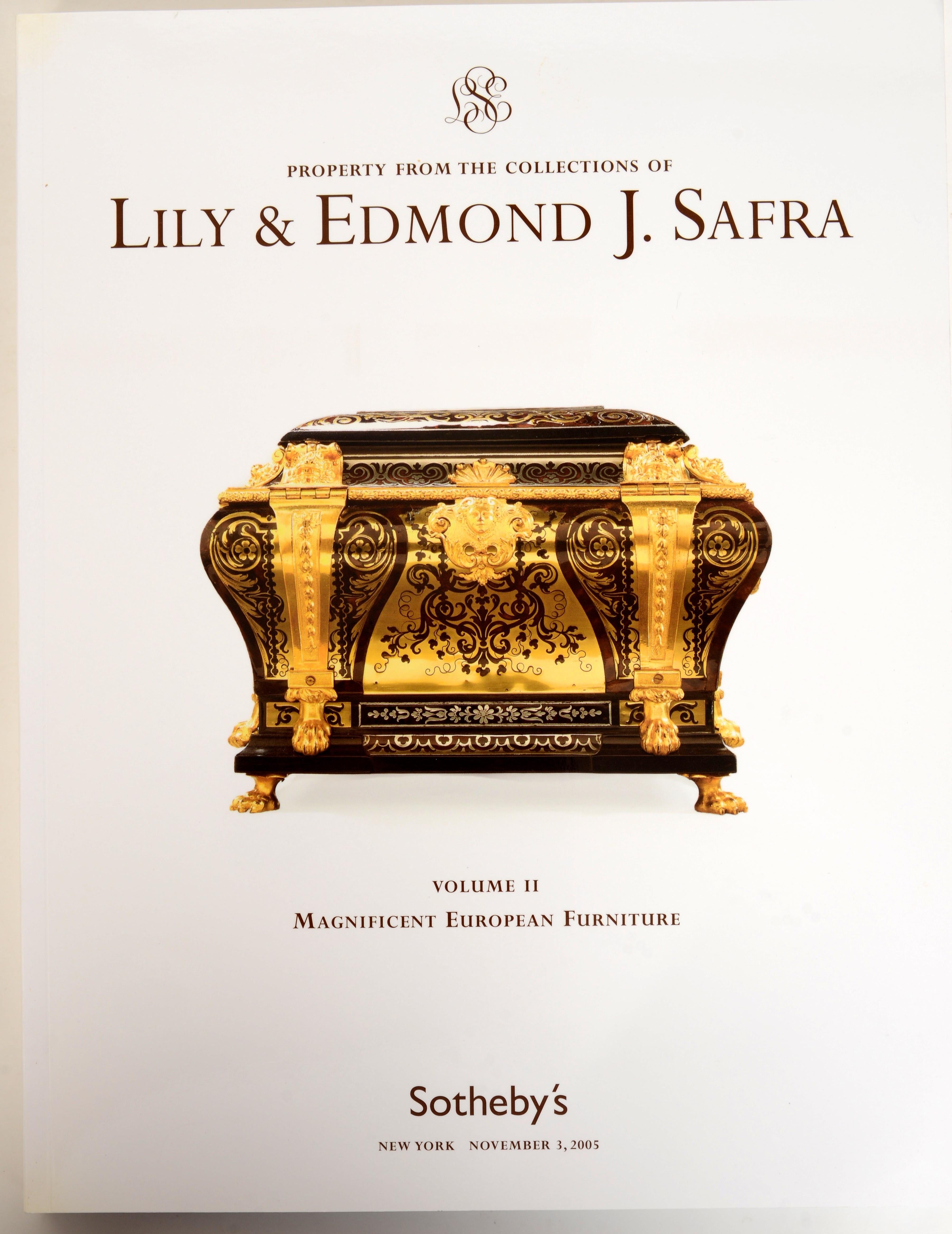 Sotheby's: Objekte aus den Sammlungen von Lily & Edmond J. Safra, 6er-Bücher-Set (amerikanisch) im Angebot