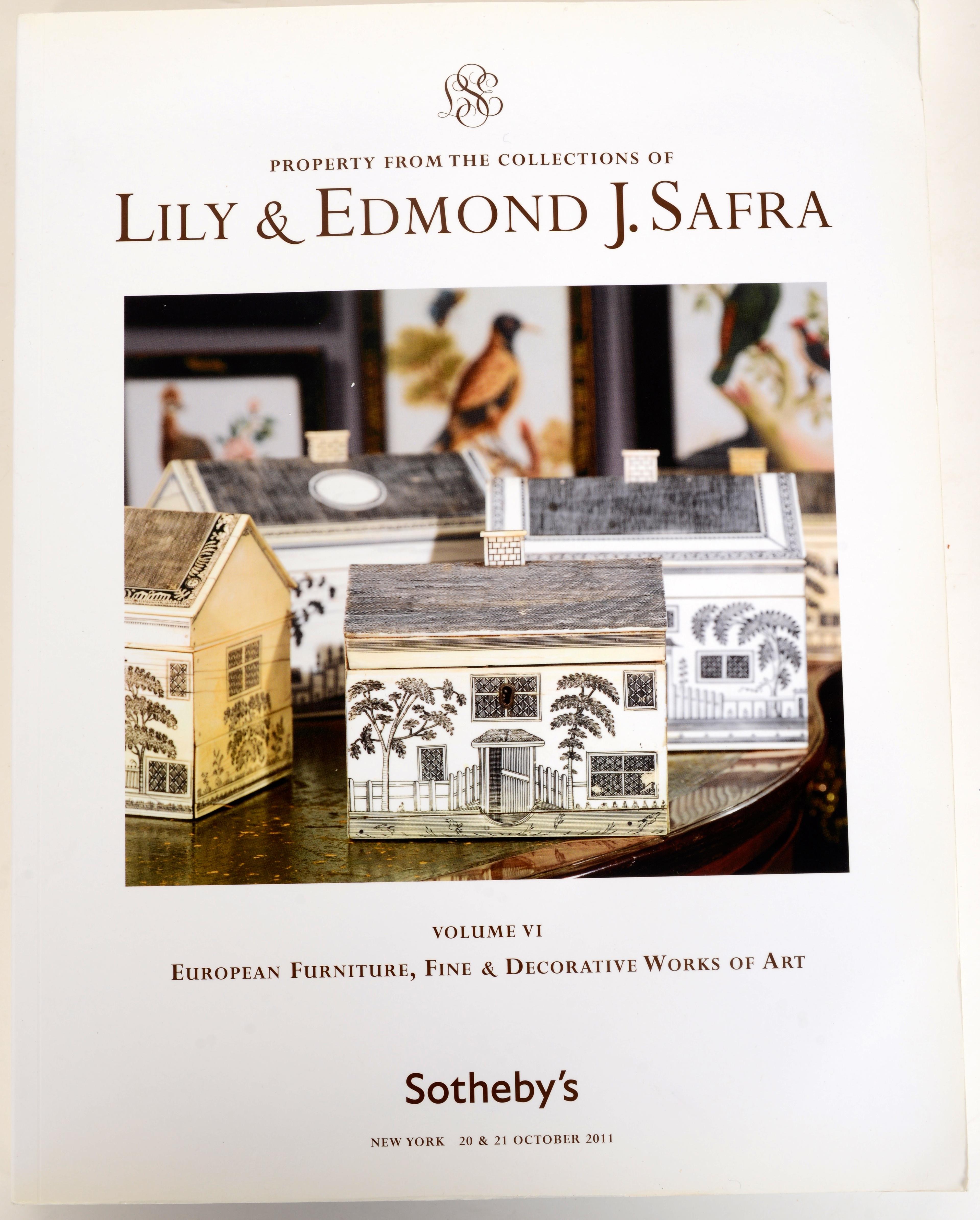 Sotheby's : Ensemble de 6 volumes « property from the Collections of Lily & Edmond J. Safra » en vente 1