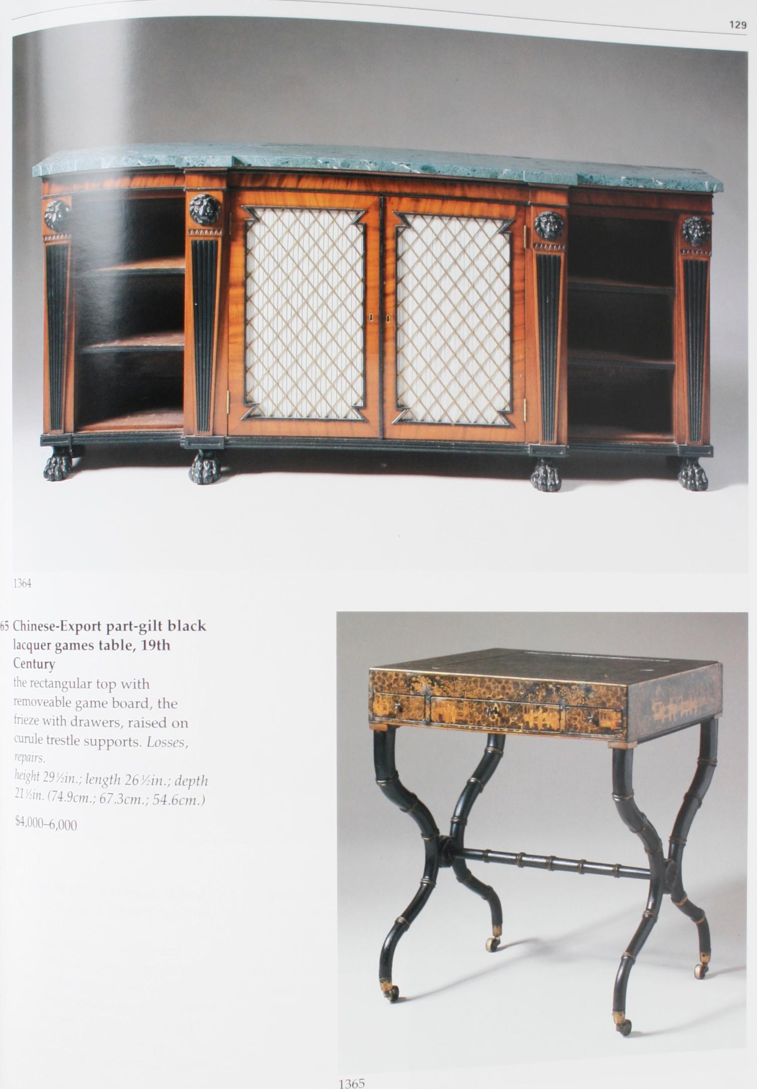 Style Sotheby's Savannah, la collection Ira et Nancy Koger, 10/24/1998 en vente 12