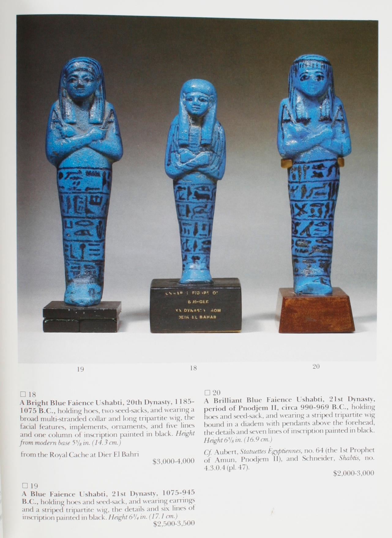 Paper Sotheby's: The Breitbart Collection of Antiquities & Ancient Glass, 6/1990 For Sale