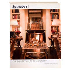 Sotheby's, The Collection of Craig Wright, New York Auction Catalog Sept, 2011