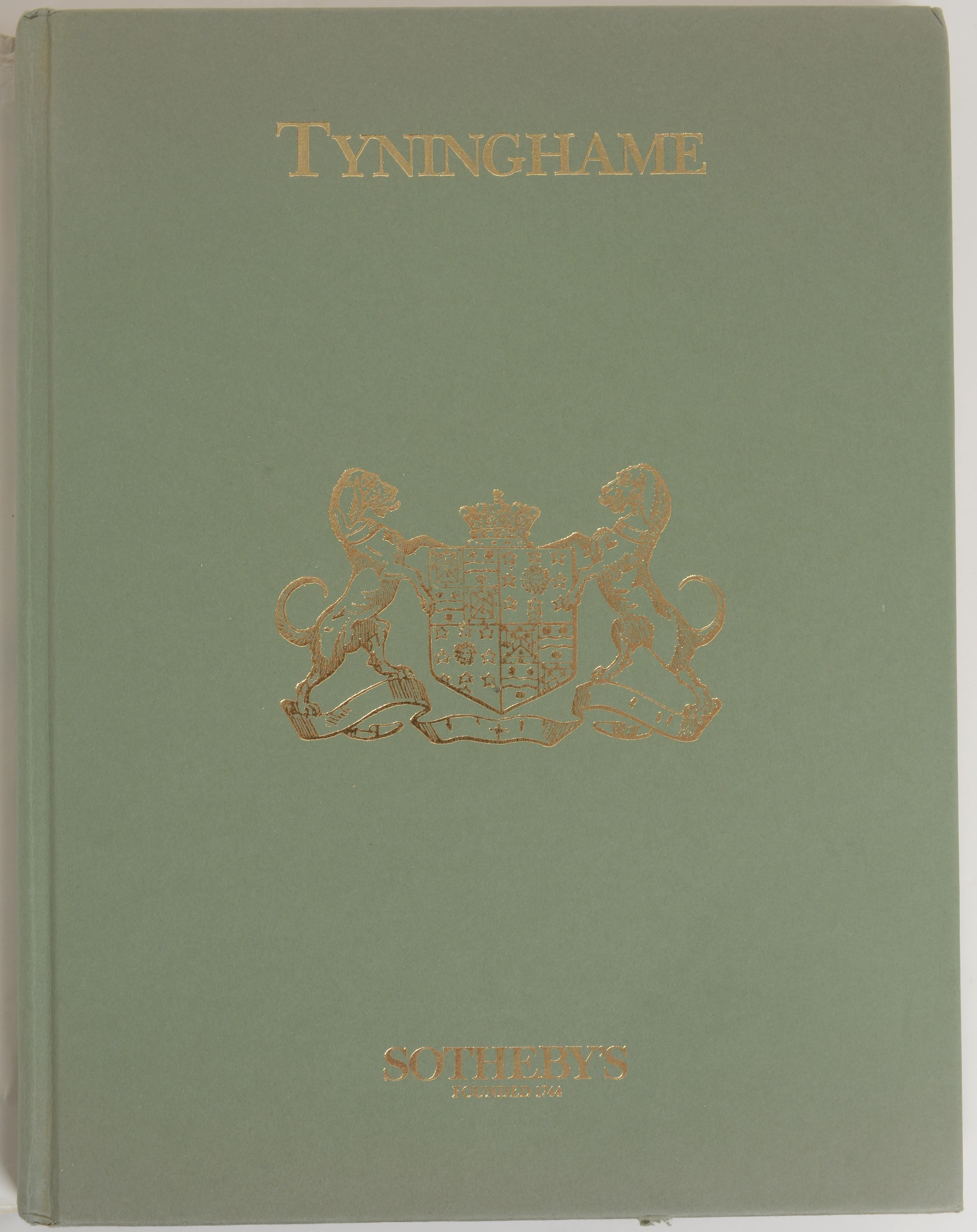 The Contents of Tyninghame, East Lothian, Scotland : Including English and Continental Furniture, Gothic Tapestries . : by Direction of the Earl of Haddington and the Trustees of the Mellerstain Trust Tyninghame (Scotland) ; Sotheby's. Tyninghame