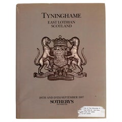 Retro Sotheby's: the Contents of Tyninghame, East Lothian, Scotland, 1st Ed Hardcover