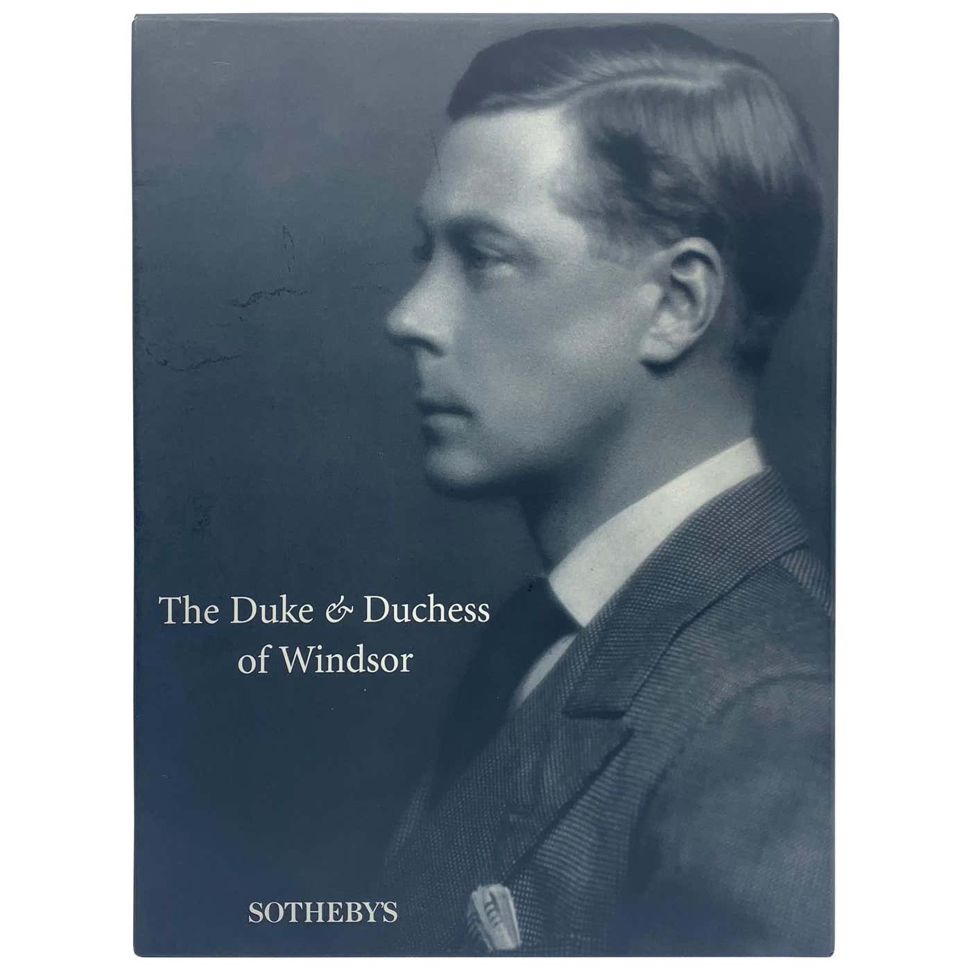 Sotheby's "The Duke and Duchess of Windsor Auction" Book Catalogs For