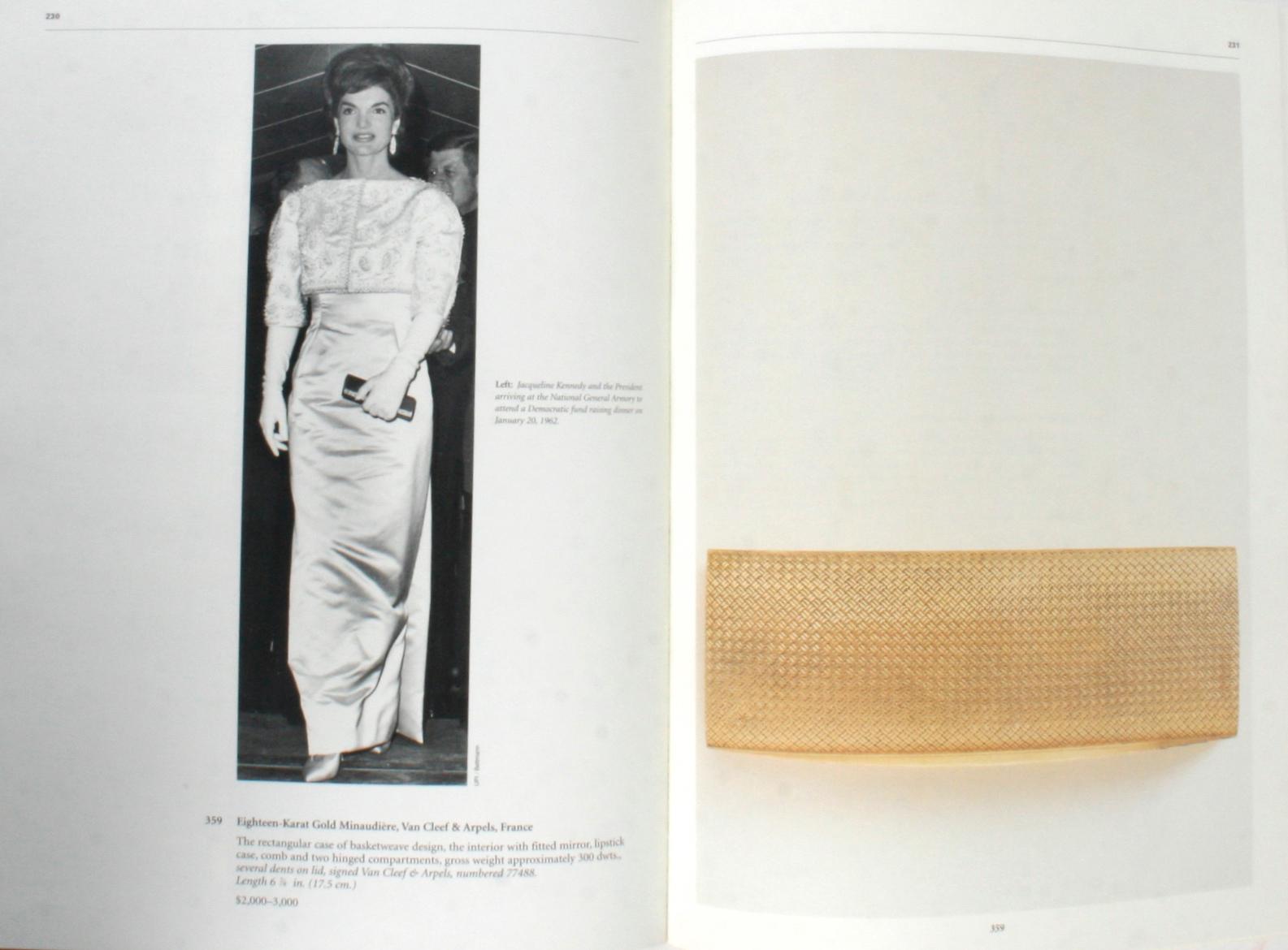 Paper Sotheby's, The Estate of Jacqueline Kennedy Onassis