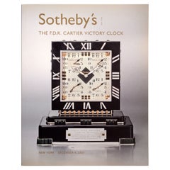 Die F.D.R. Cartier Victory Clock von Sotheby's, New York, 12/4/07