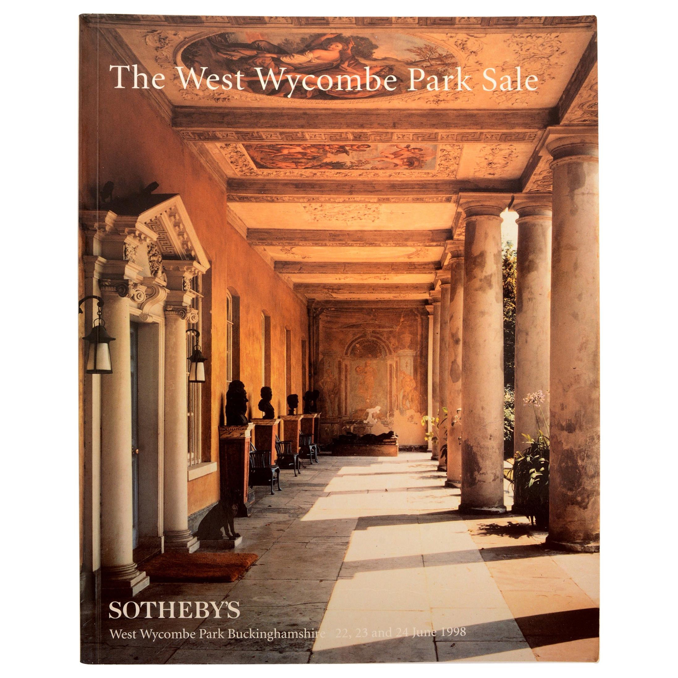 Sotheby's The West Wycombe Park Sale, June 1998, First Edition For Sale