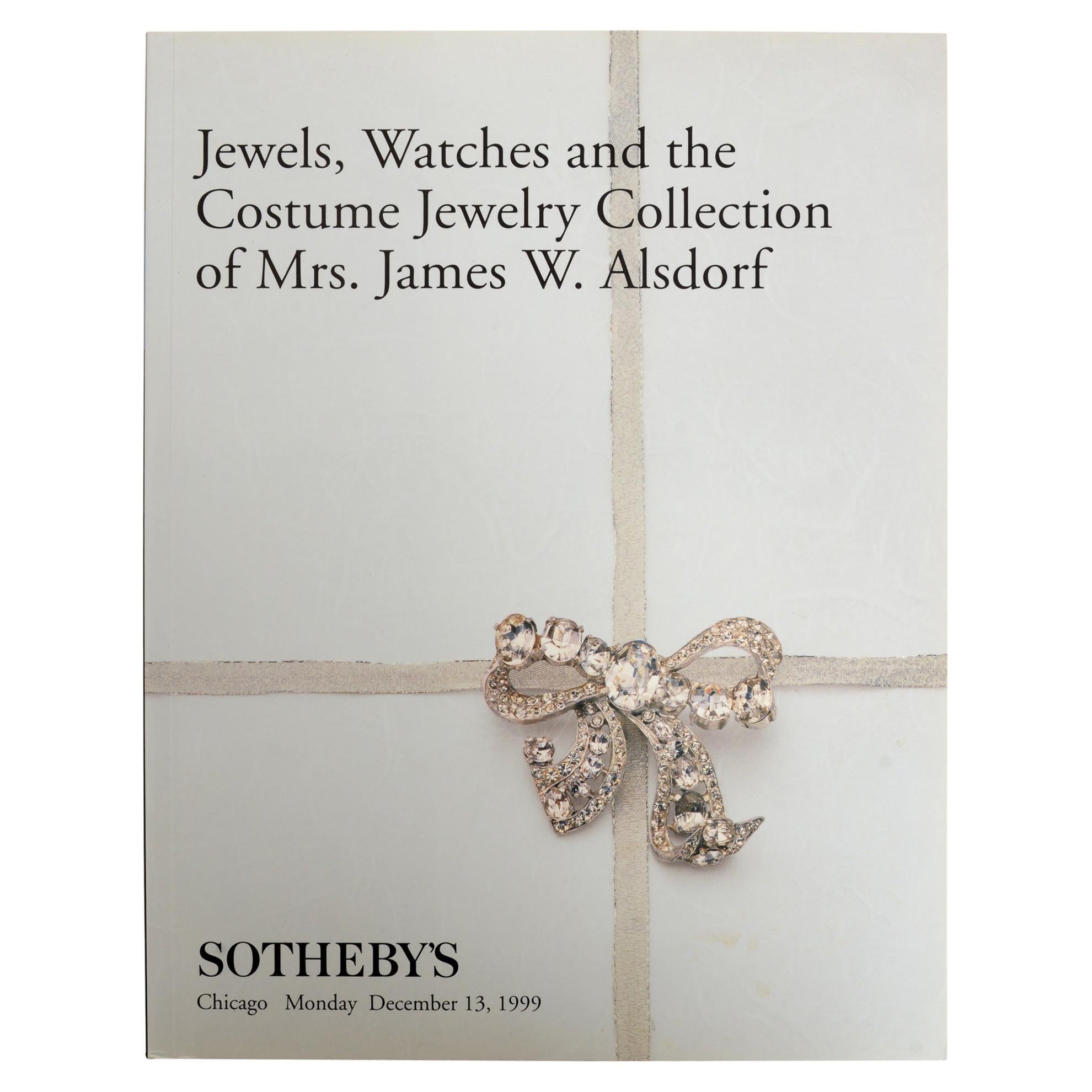 Sotheby's, Watches & the Costume Jewelry Collection of Mrs. James W. Alsdorf