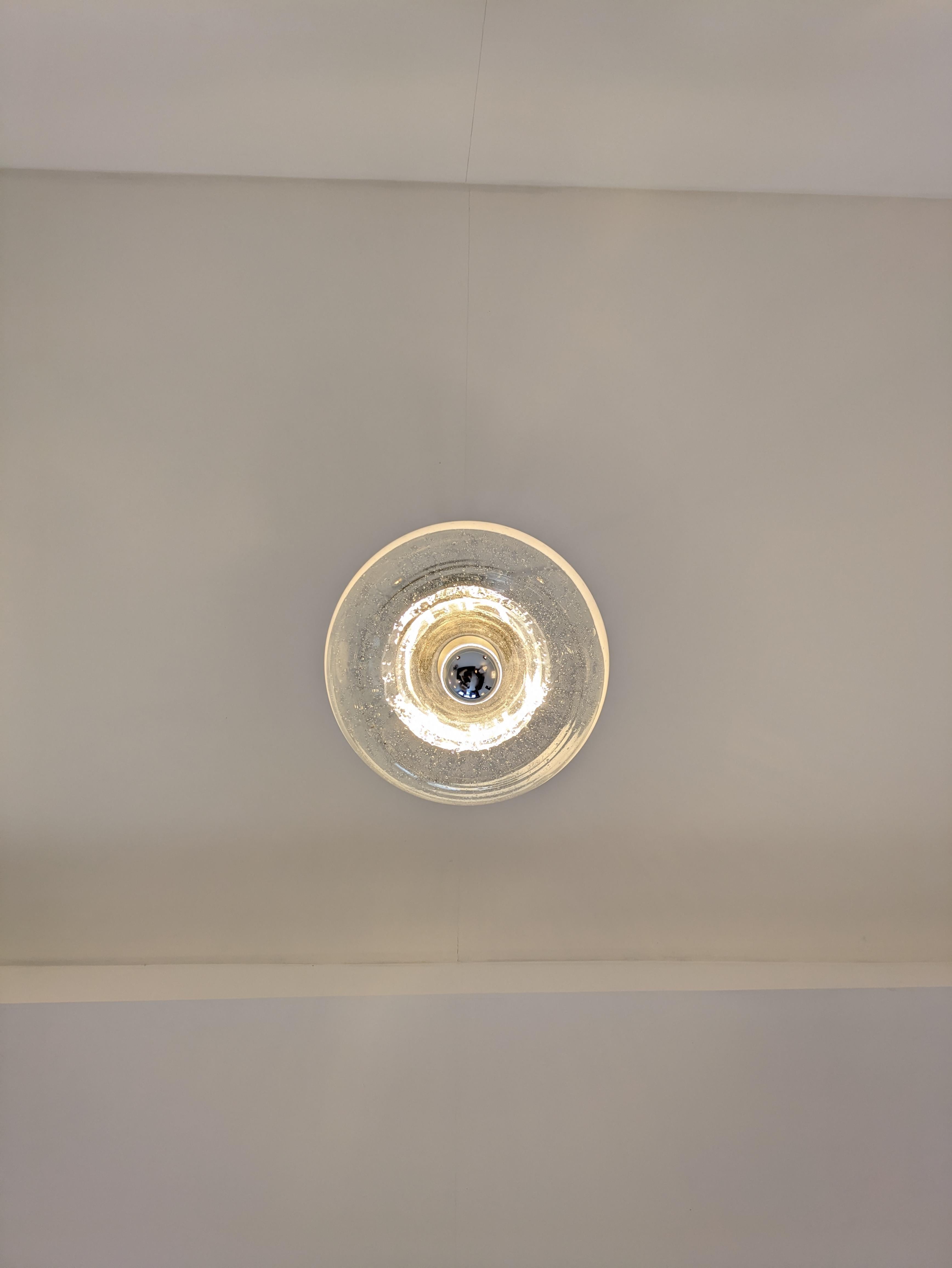 Sothis Murano Pendelleuchte 30 aus geblasenem Glas, Ettore Fantasia und Gino Poli, Italien, 1970 im Angebot 3