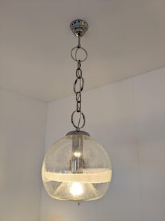 Sothis Murano Blown Glass Pendant 30, Ettore Fantasia and Gino Poli, Italy, 1970