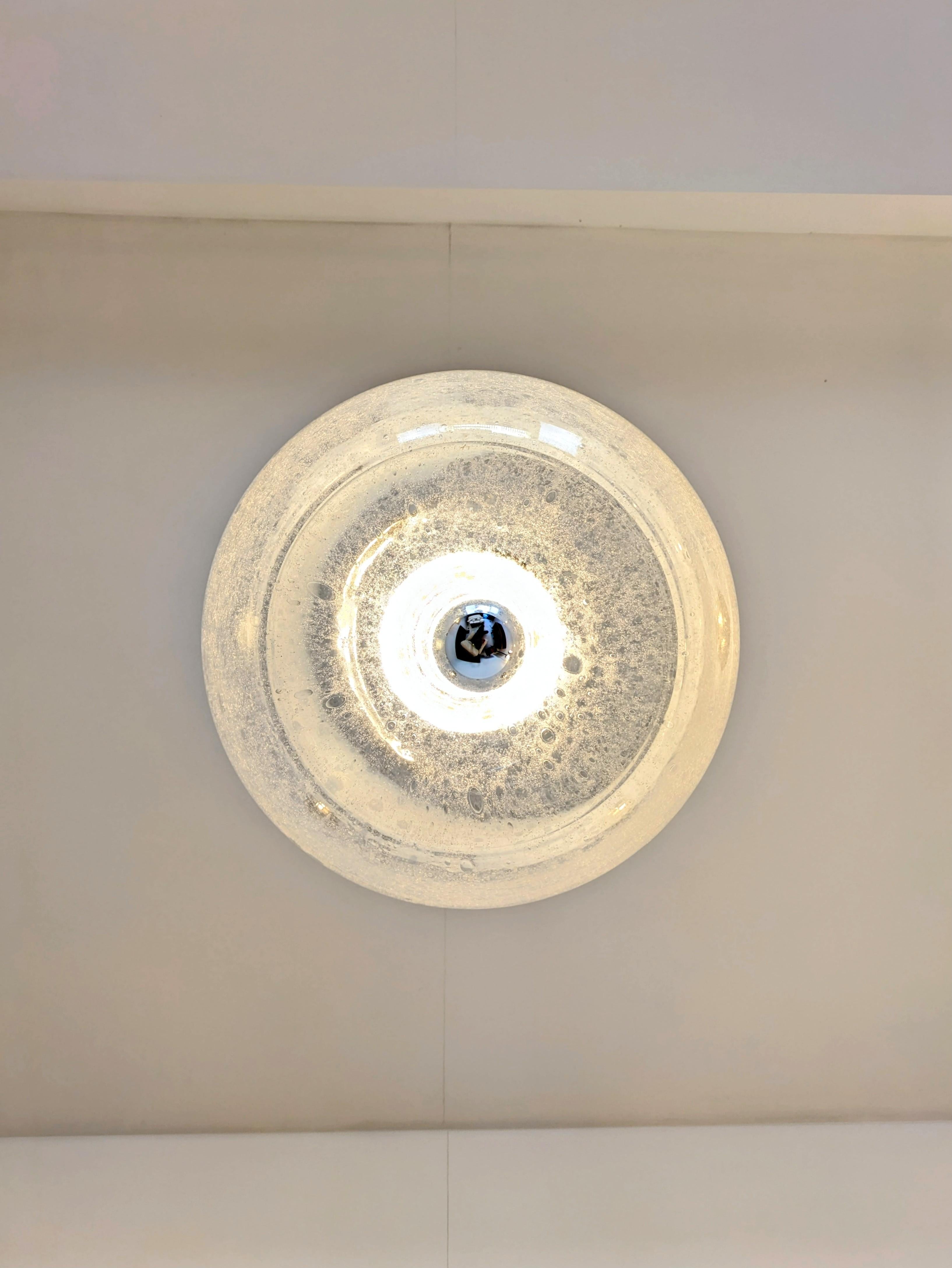 Sothis Anhänger aus geblasenem Murano-Glas 35, Ettore Fantasia und Gino Poli, Italien, 1970 im Zustand „Gut“ im Angebot in Saint-Ouen-sur-Seine, FR