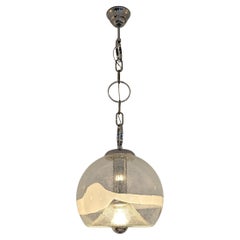 Sothis Murano Blown Glass Pendant 30, Ettore Fantasia and Gino Poli, Italy, 1970