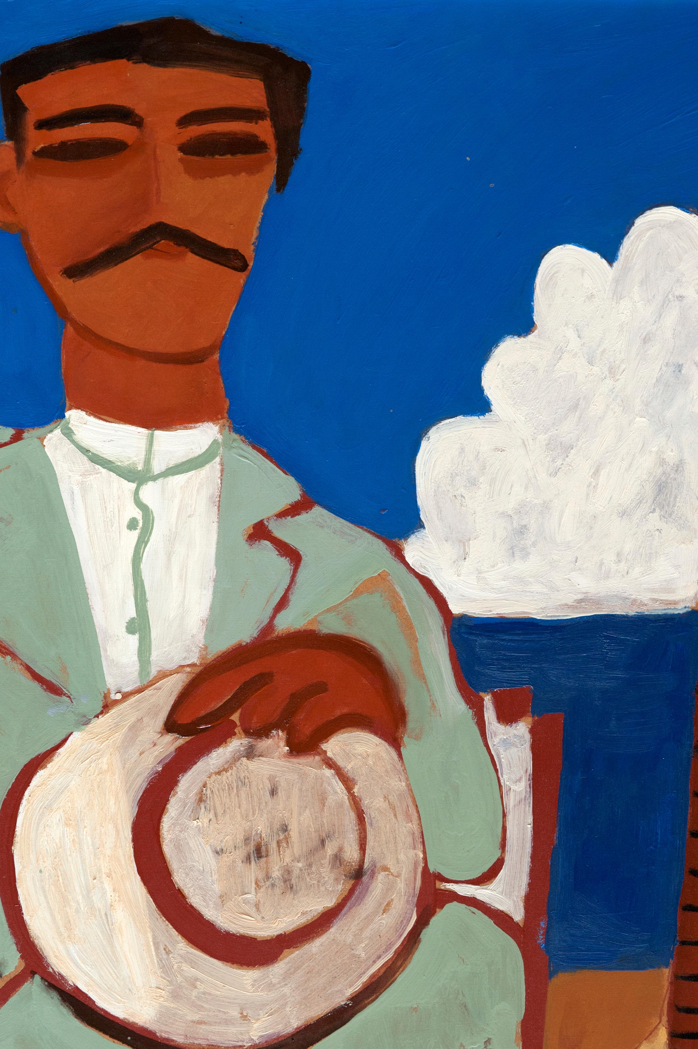 Rembetis - Painting de Sotos Zachariadis