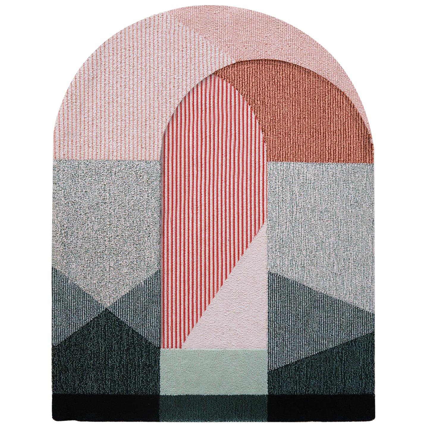 Sottoportico Extra Large Full Colors Rug 100% Wool by Portego