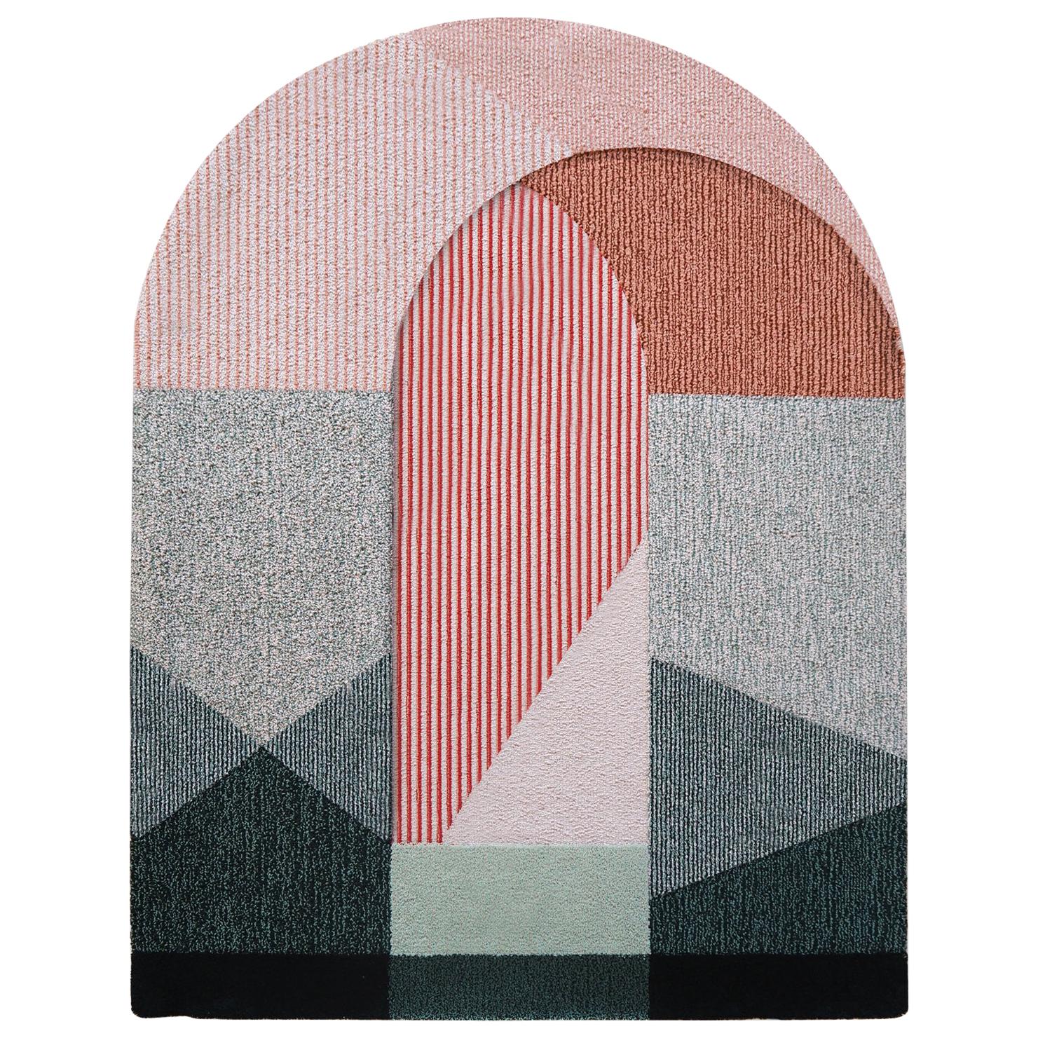 Sottoportico L Full Colors Rug 100% Wool by Portego