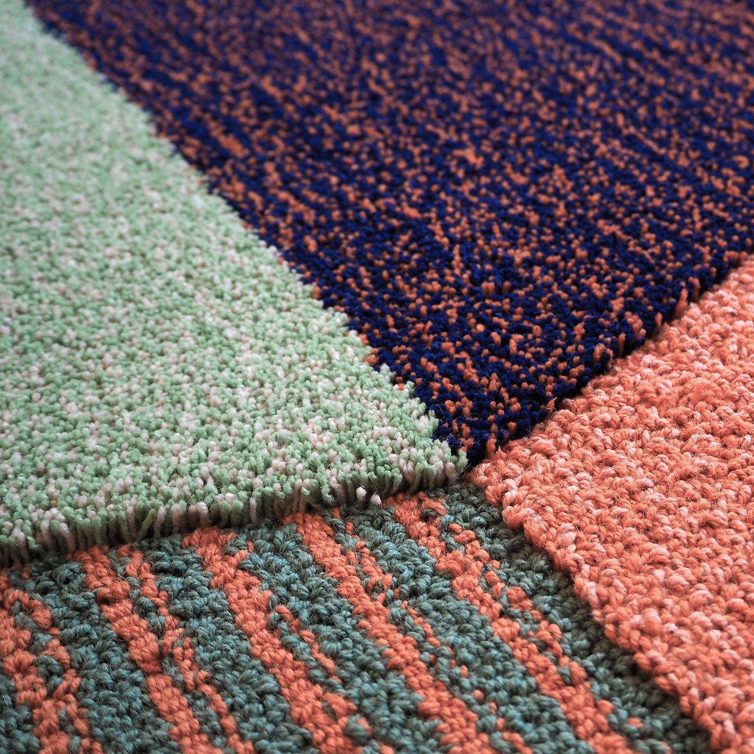 Sottovolto L Full Colors Teppich aus 100 % Wolle von Portego (Moderne) im Angebot