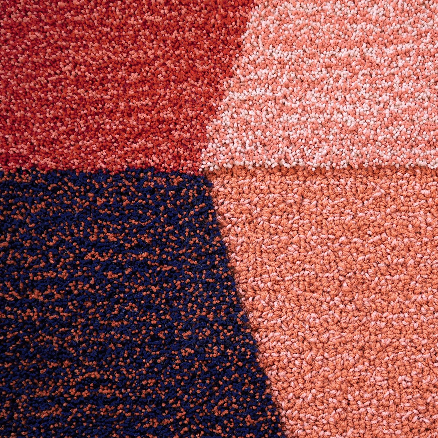 Sottovolto L Full Colors Teppich aus 100 % Wolle von Portego im Zustand „Neu“ im Angebot in Stienta, IT