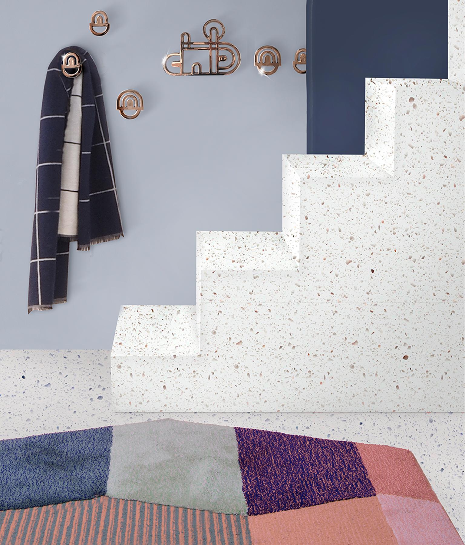 100% top quality New Zealand wool tufted rug
Designed by Seraina Lareida
Made in Italy

Sottovolto design is inspired by the view of the Venetian porches prospective, which they characterize the lagoon city.
Walking on, you can feel the