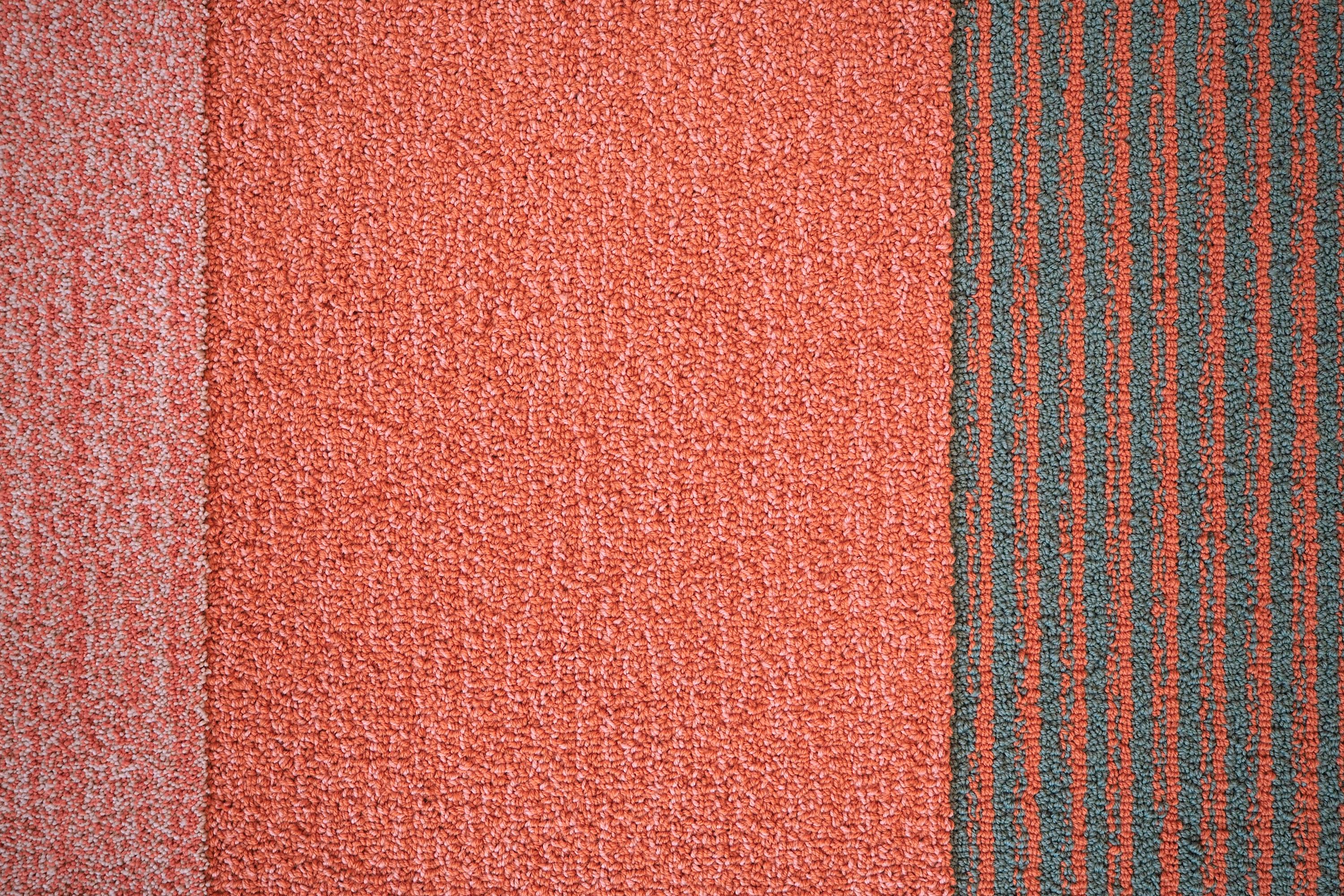 Italian Sottovolto Rug in Red by Seraina Lareida for Portego For Sale