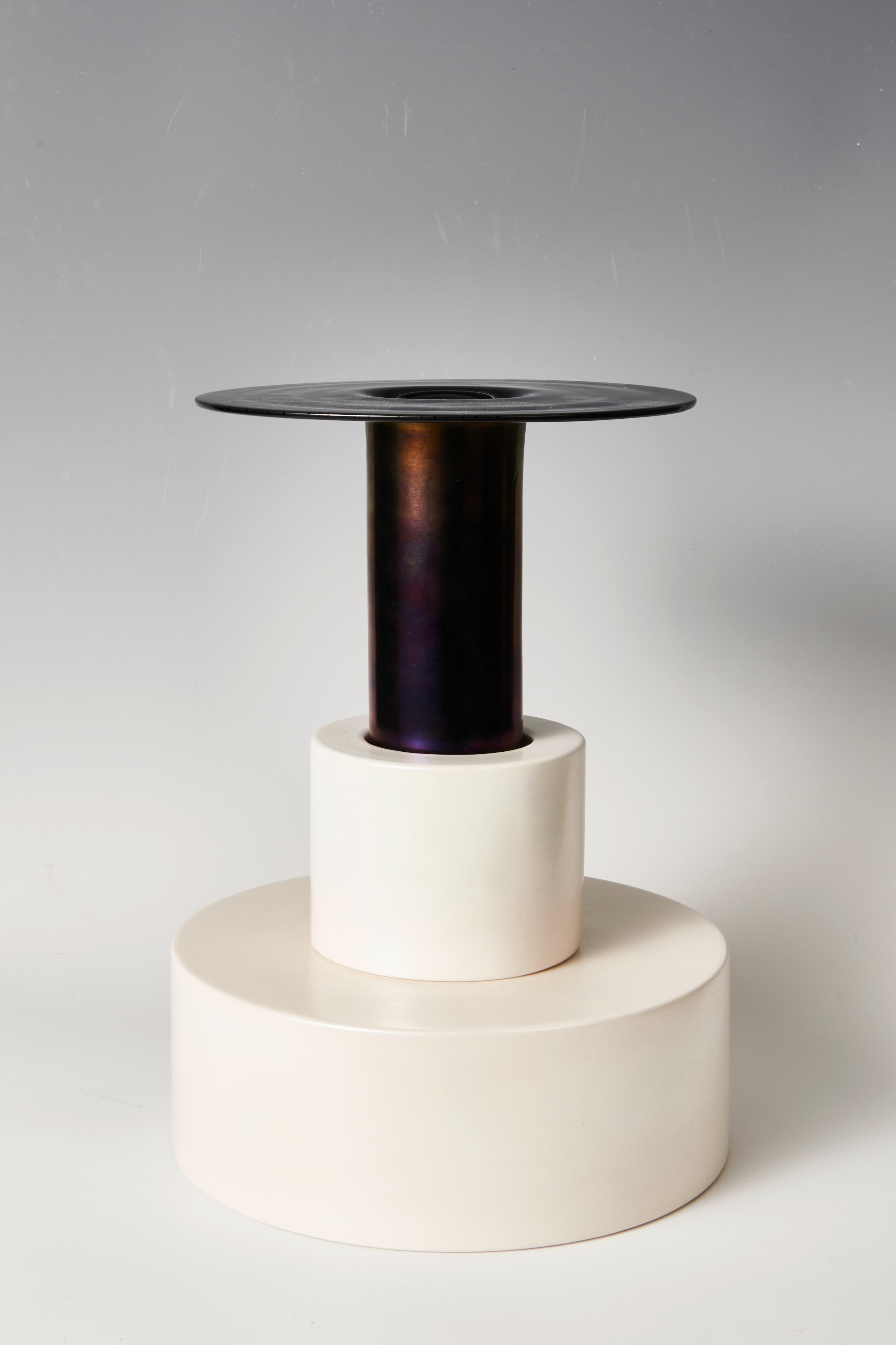 SOTTSASS ETTORE (1917 - 2007) - Escultura-jarrón Marabú de los Cuentos Cortos Italiano en venta