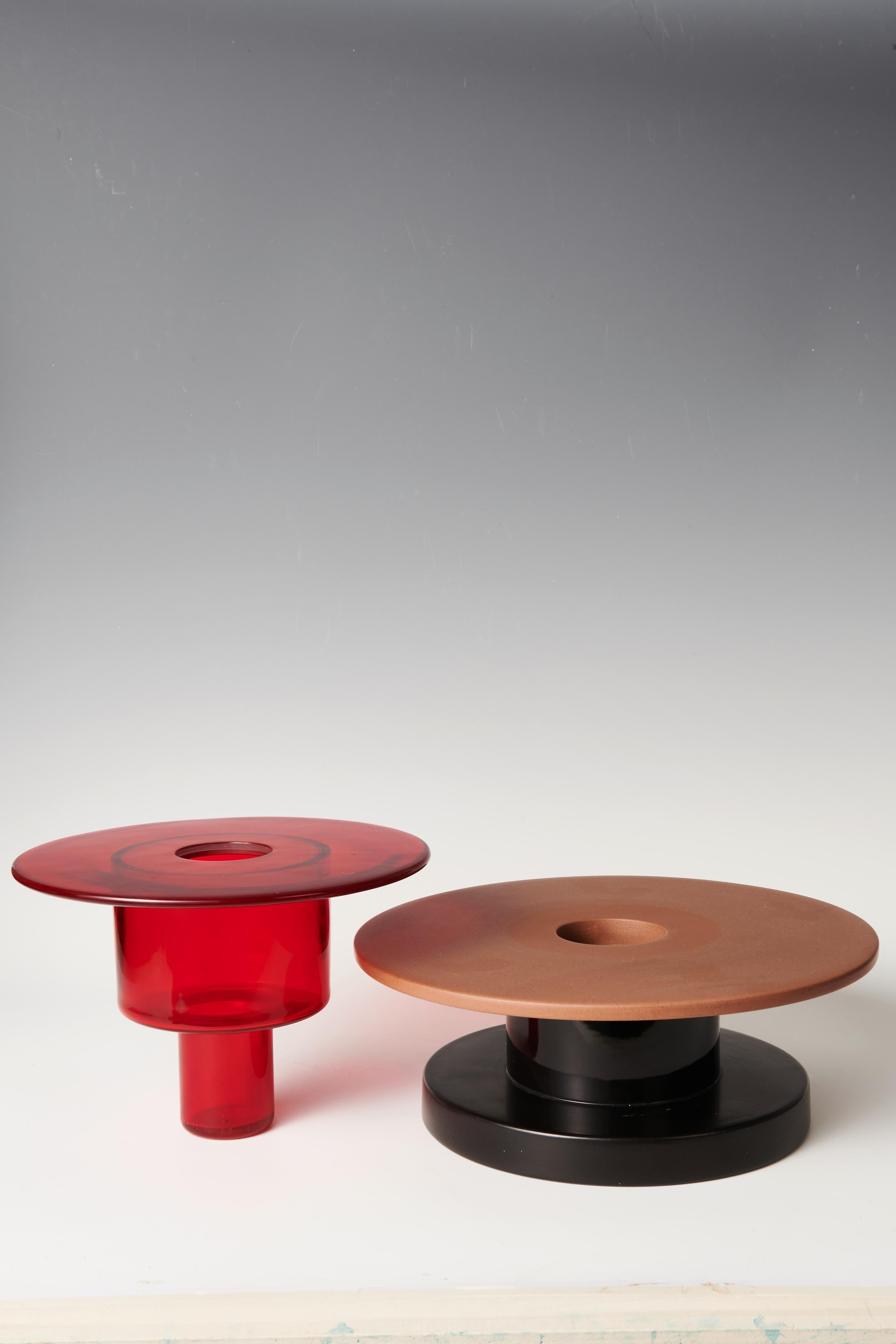 italien SOTTSASS ETTORE (1917 - 2007). Sculpture de Pettirosso des courtes histoires en vente