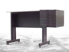 Conception de Sottsass Ettore dans les années 70 pour Olivetti Italie Bureau à écrire Synthesis