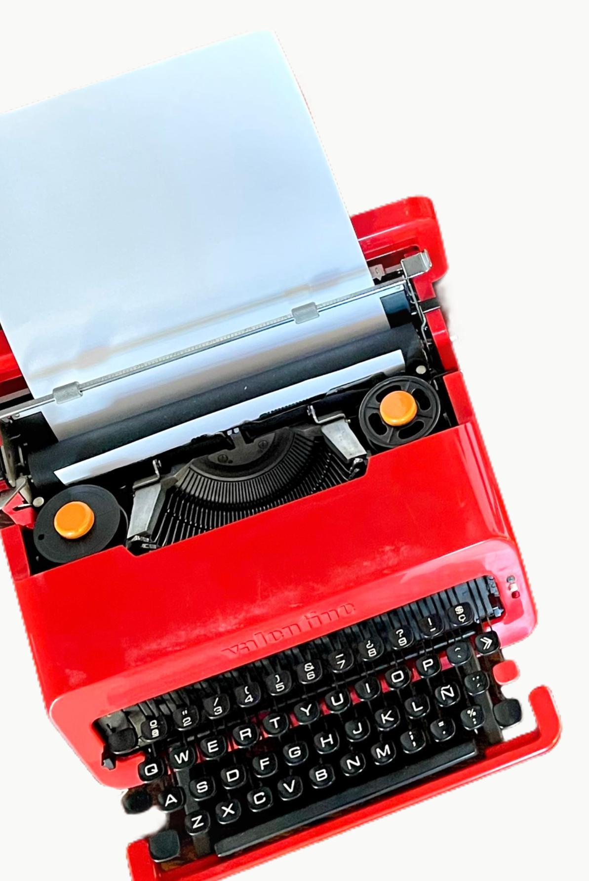 Sottsass for Olivetti Valentine Typewriter 1