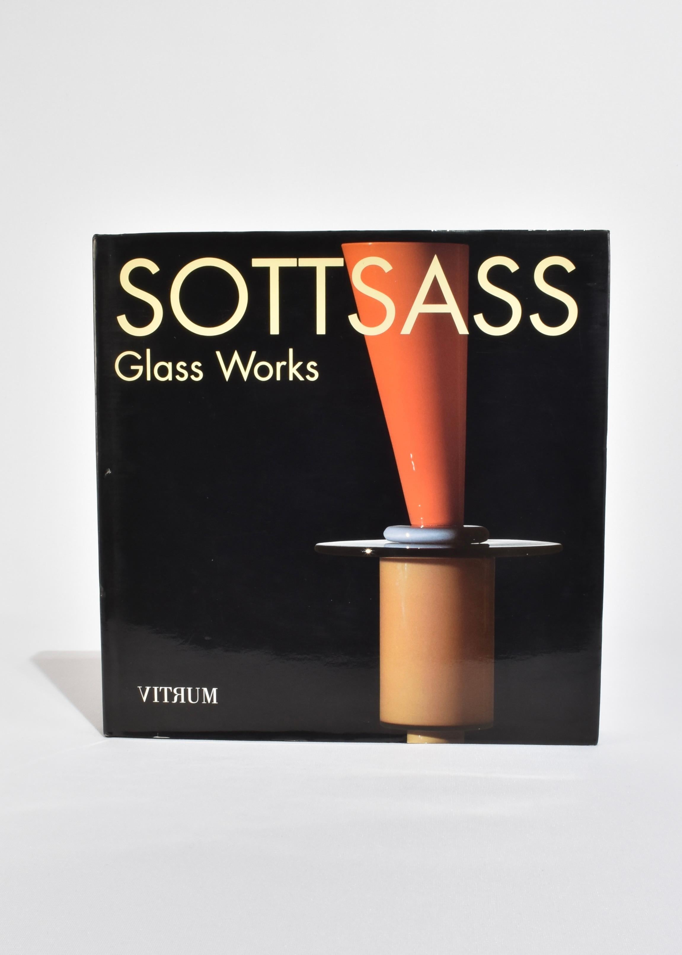 Hardback monograph exploring the glass designs of Ettore Sottsass, one of the most influential figures in postmodern design. Published by Links for Publishing Ltd. in 1998, first edition, 155 pages.

