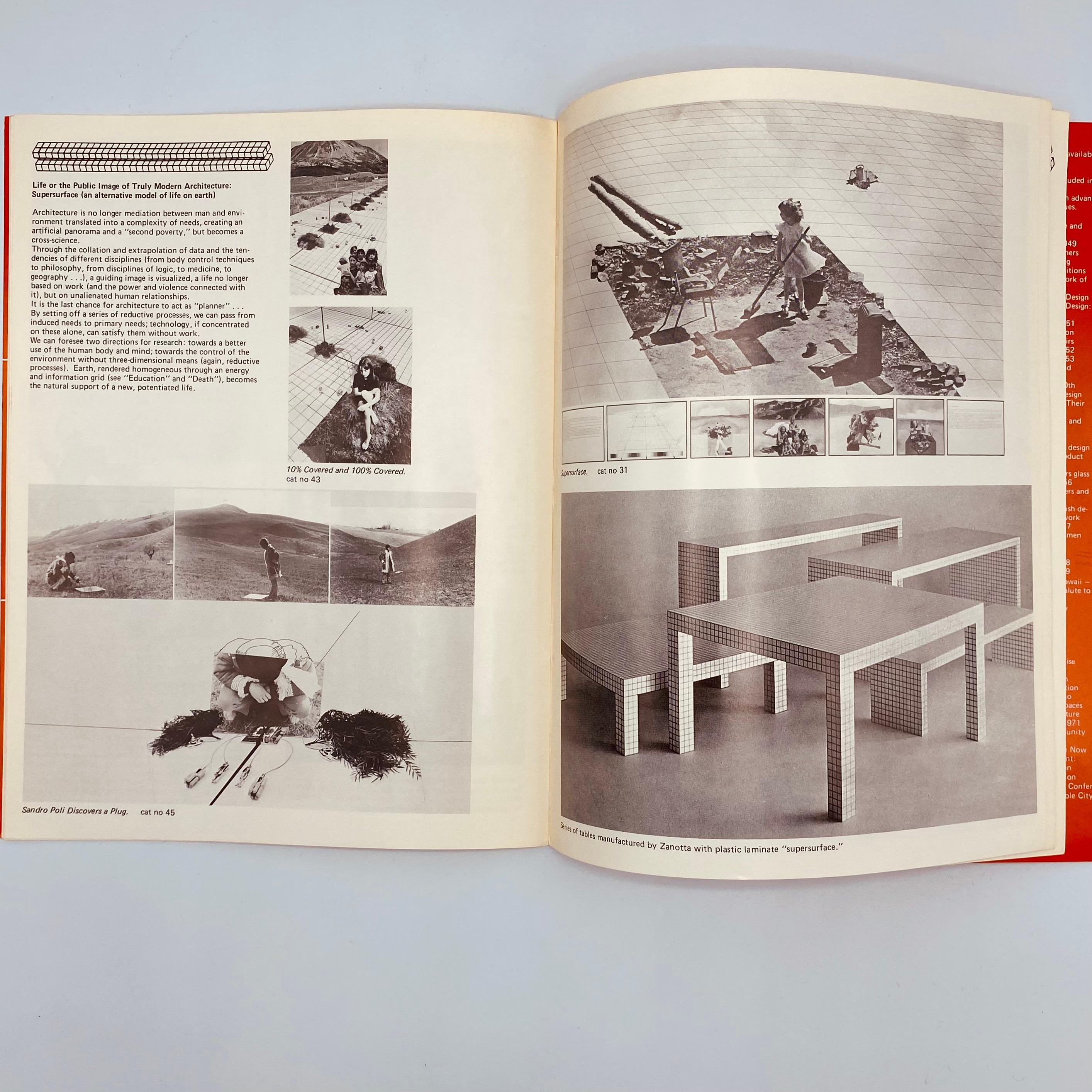 Paper Sottsass Super-Studio: Mindscapes 'Design Quarterly 89'