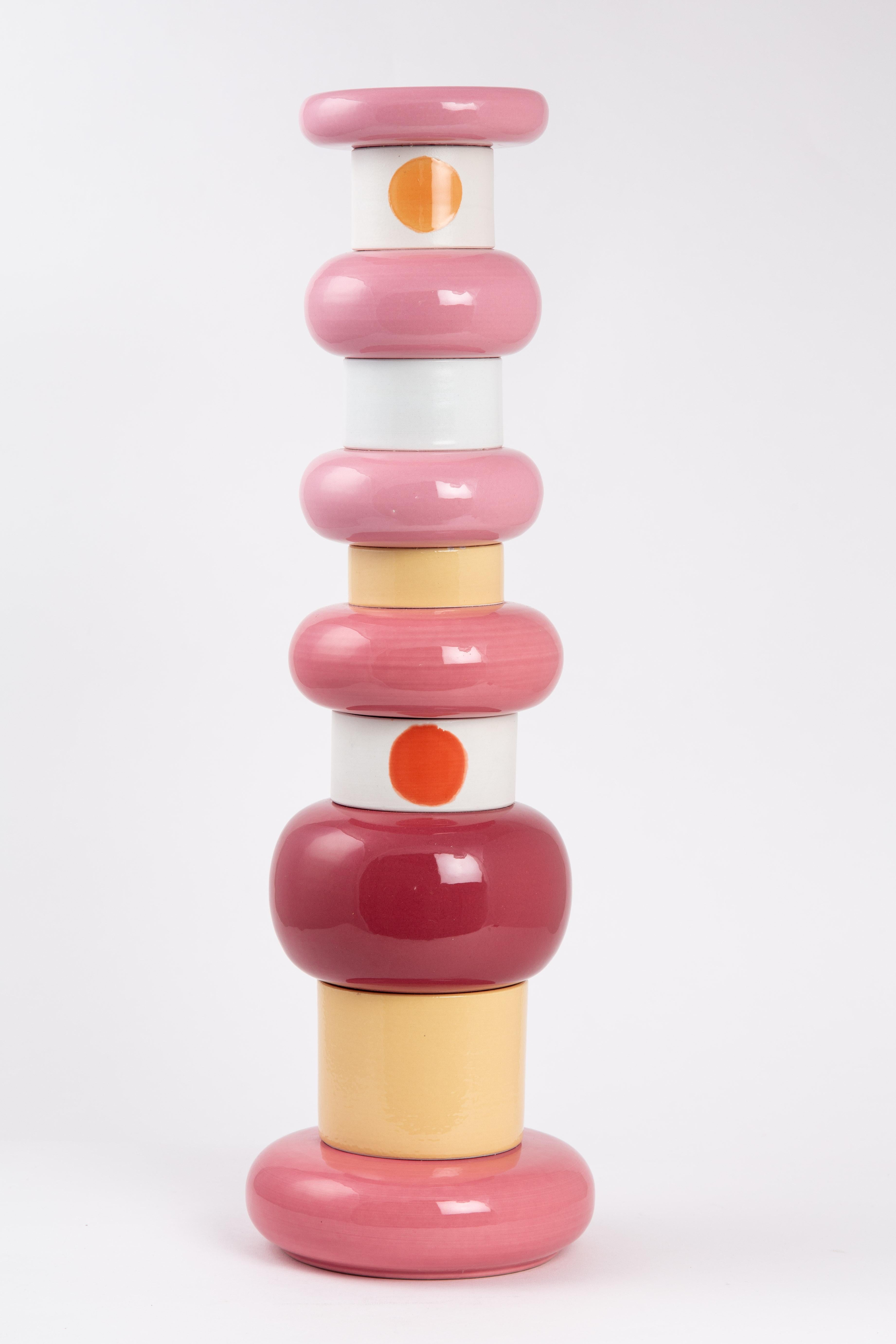 Sottsass TOTEM  Made by Bitossi, Italy 7