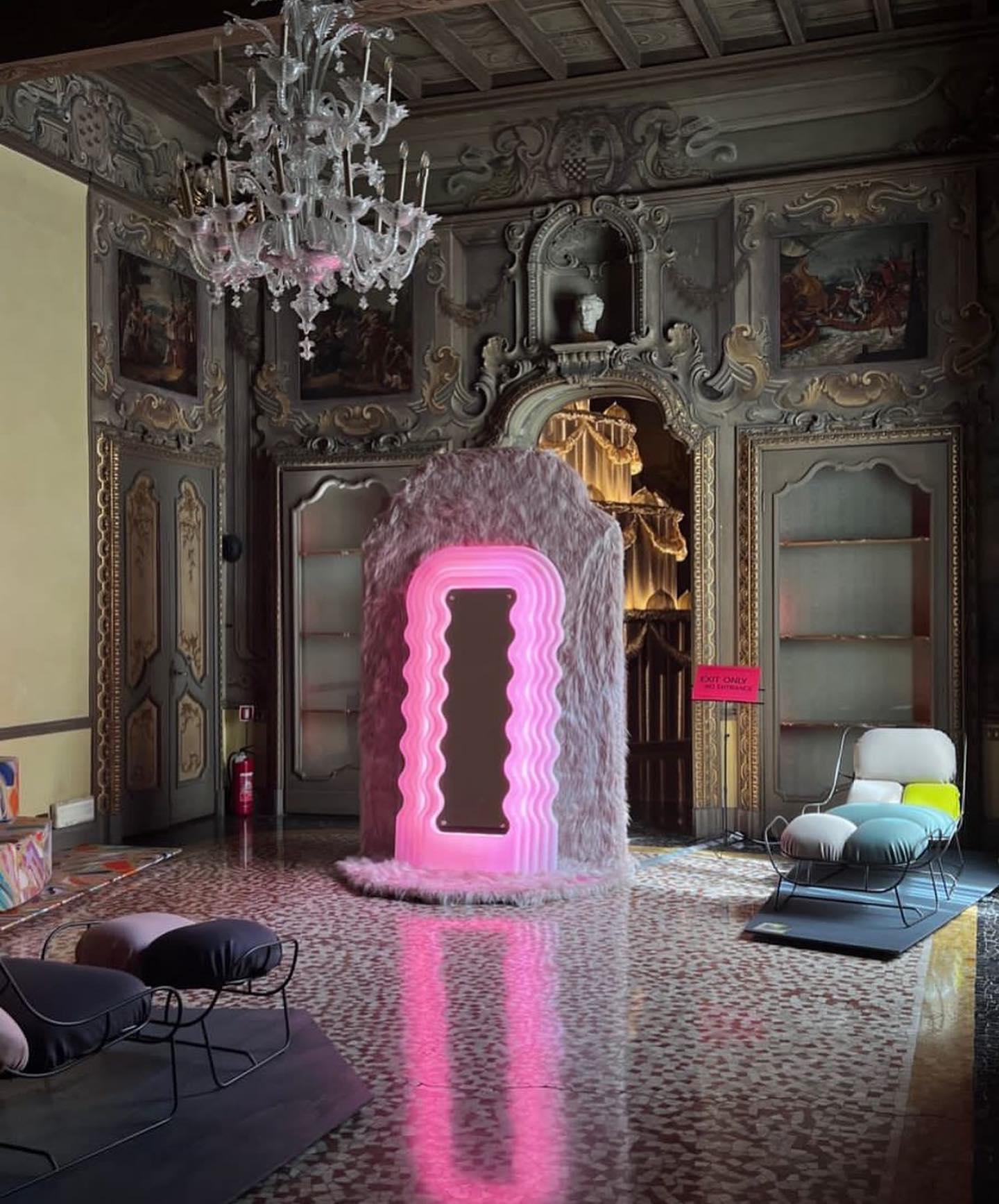 Espejo Sottsass ULTRAFRAGOLA / Ettore Sottsass para Poltronova srl en venta 1