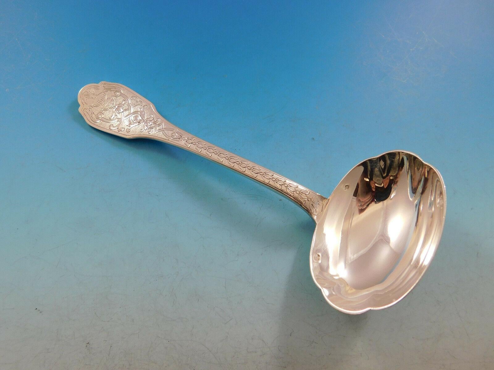Service de couverts en argent sterling 33 pièces Soubise par Puiforcat France 6