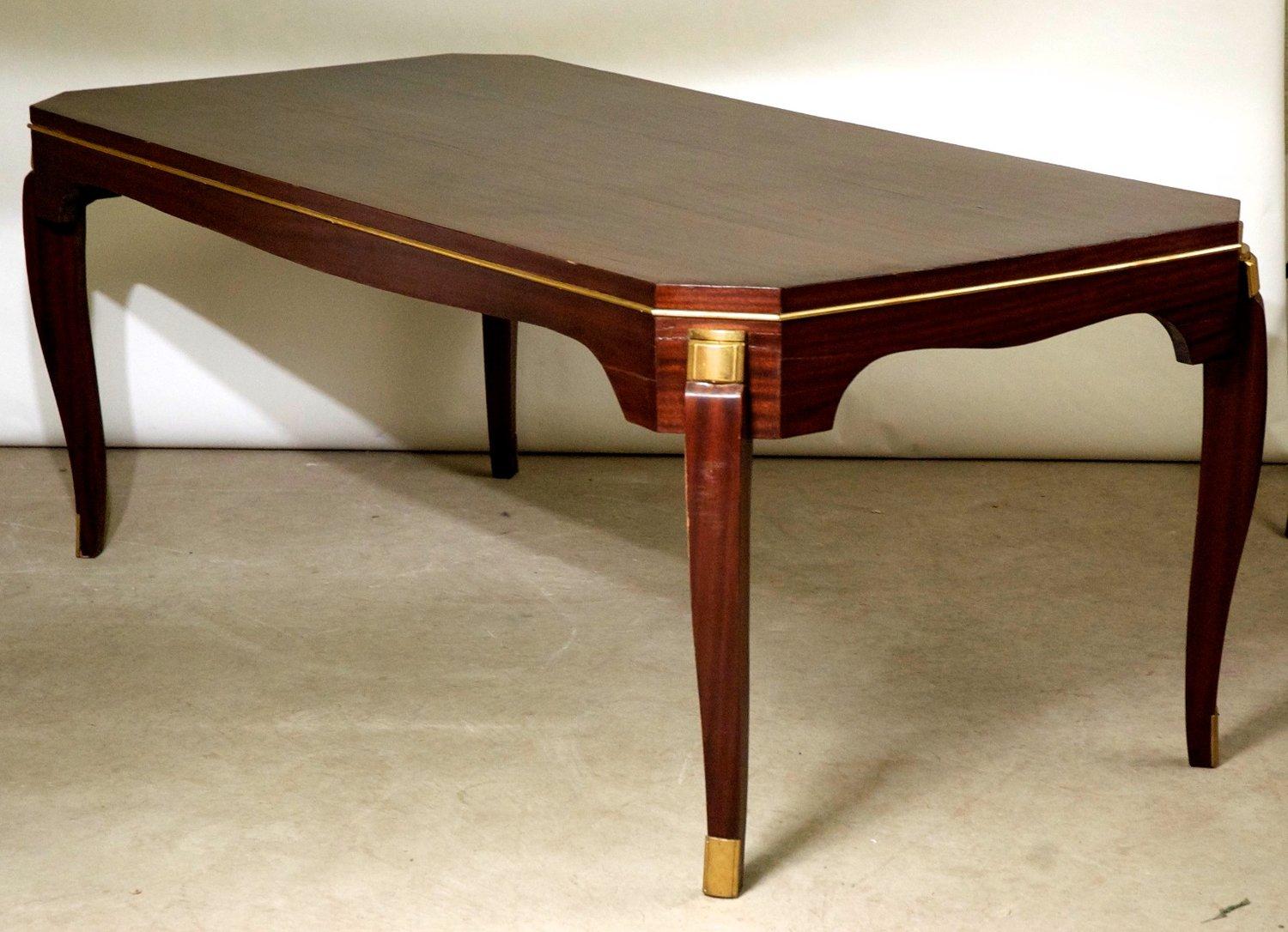 French Soubrier Rosewood Dining Table