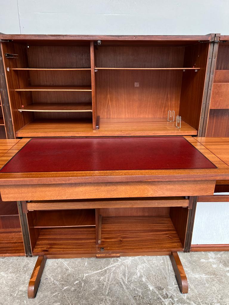 Sought after Mummenthaler & Meier “magic box” Vintage 1950’S teak desk in box For Sale 4