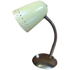 Lampe de table ou de bureau jaune Mathieu Mategot, recherchée, 1950
