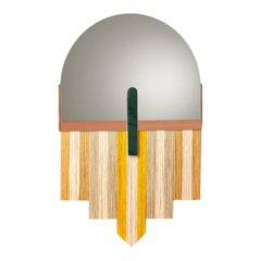 Souk Mirror Yellow, Guatemala Green with Gris Mirror and Polished