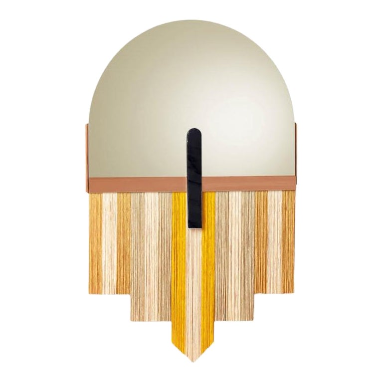 Souk Mirror Yellow, Nero Marquina with Aged Mirror and Polished